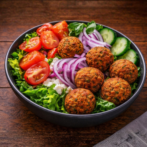 Golden Delight Chickpea Power Bowl