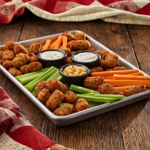 Golden Spicy Buffalo Falafel Tray