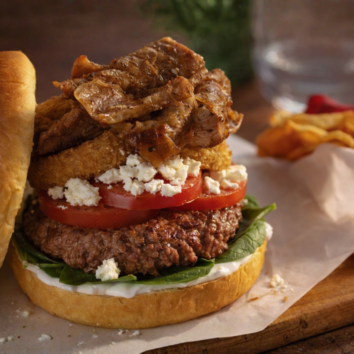 Golden Feast Burger