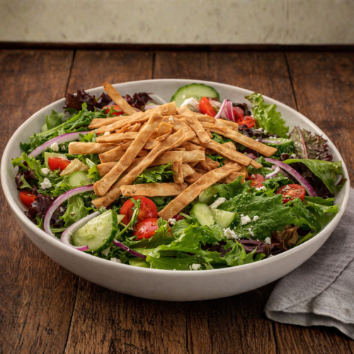 Crispy Pita Golden Harvest Salad