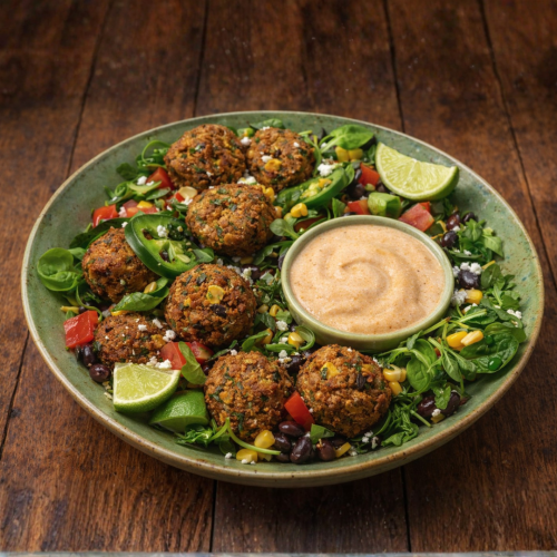 Chickpea Delight Southwest Bowl