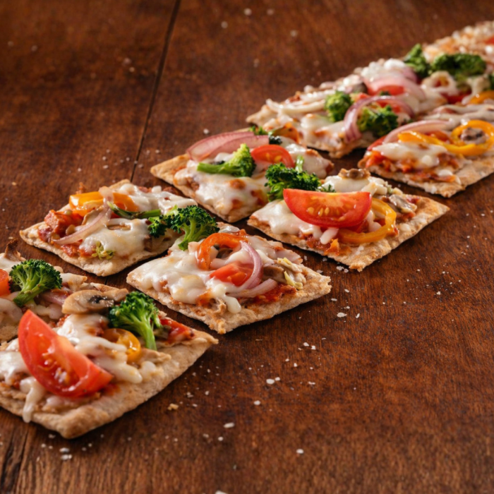 Golden Vegetable Flatbread
