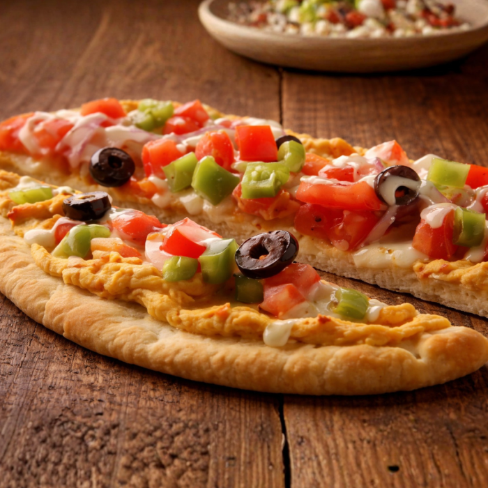 Golden Veggie Bliss Pizza