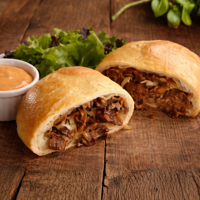 Golden Stuffed Power Calzone