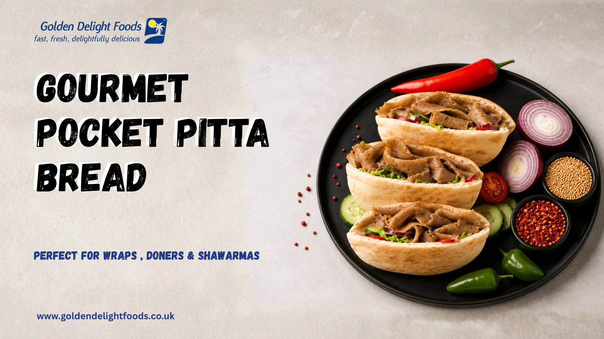 Gourmet Pocket Pitta Bread